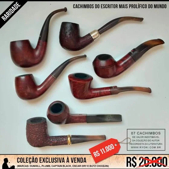Coleção de cachimbos 01