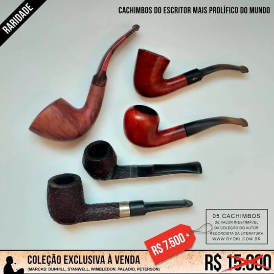 Coleção de cachimbos 03