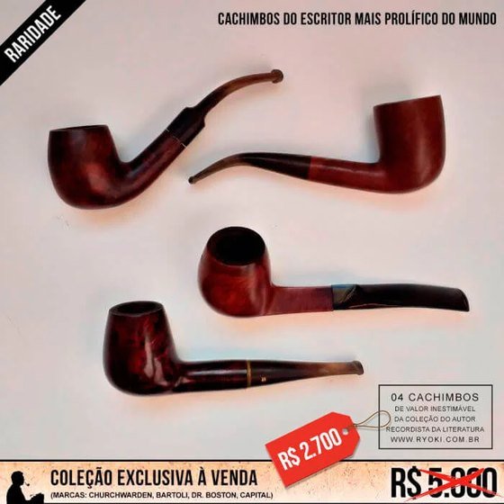 Coleção de cachimbos 06