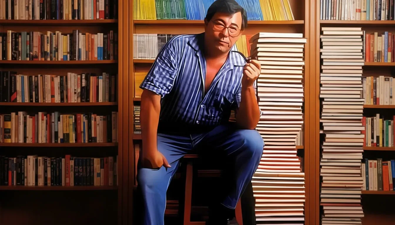 Livros pulp fiction e pockets do acervo de Ryoki Inoue