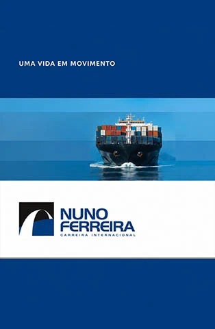 Capa do livro Nuno Ferreira, uma vida em movimento